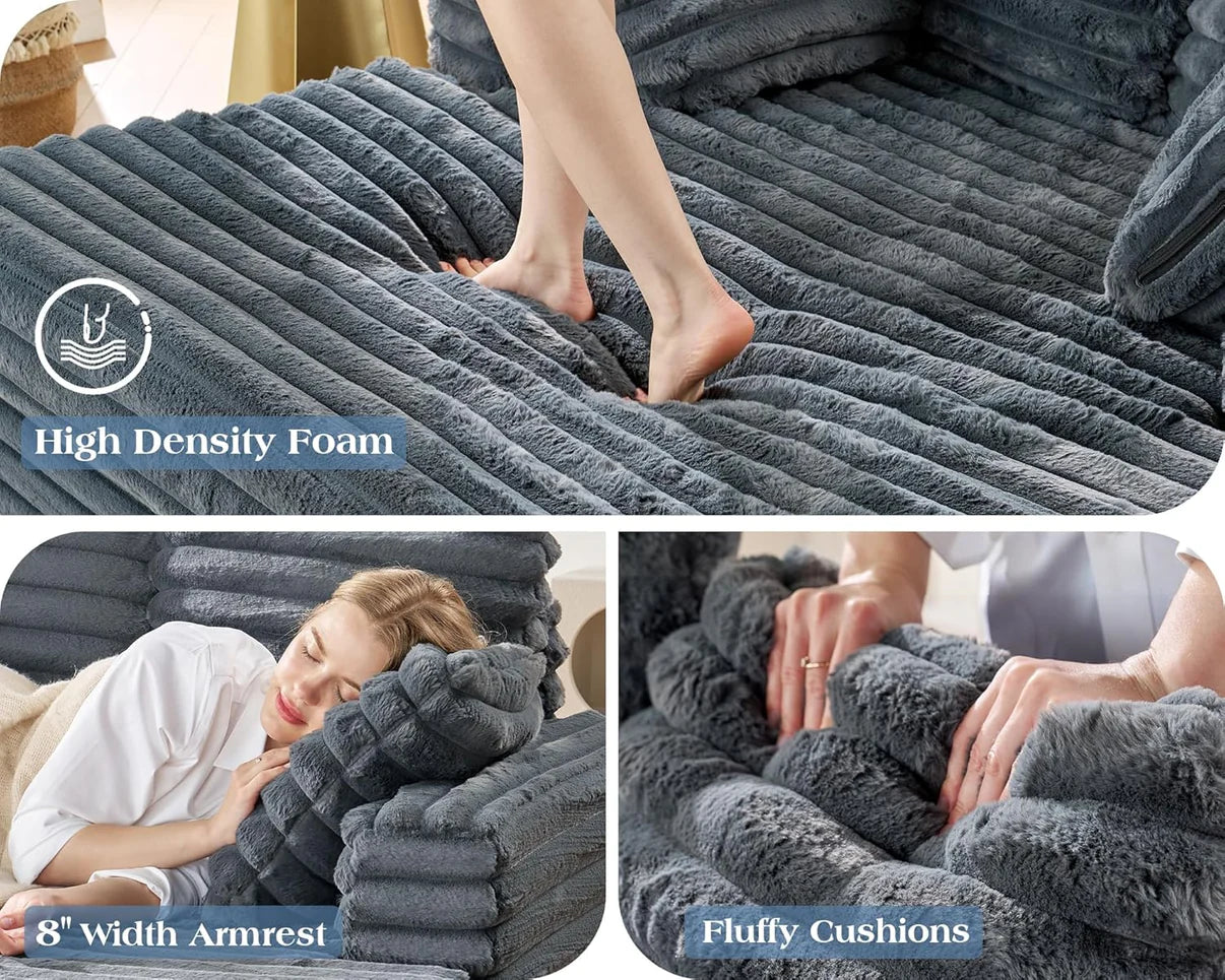 Plush Couch