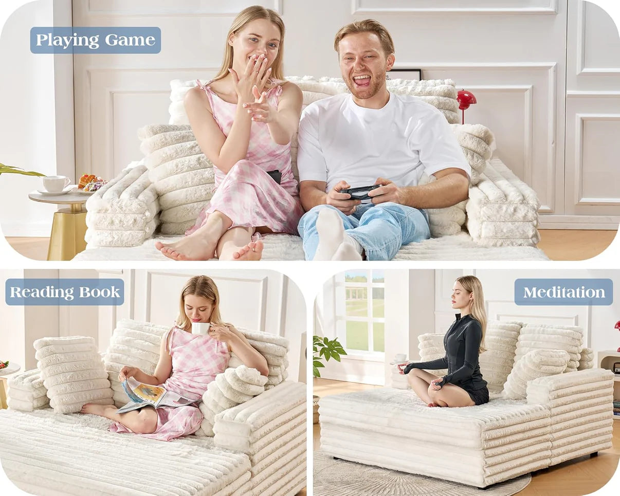 Plush Couch